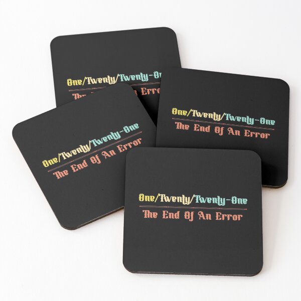 Item preview, One Twenty Twenty One The End Of An Error Retro t shirt designed and sold by Rami Khalifah.