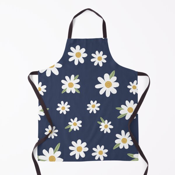 Item preview, Daisies on Navy Blue designed and sold by DesignByJennyyy.