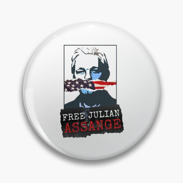 Item preview, FREE JULIAN ASSANGE designed and sold by Digibee.