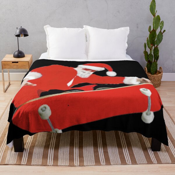 Item preview, Cool Skater Santa Claus with Sunglasses On Skateboard designed and sold by DzinesByEarle.