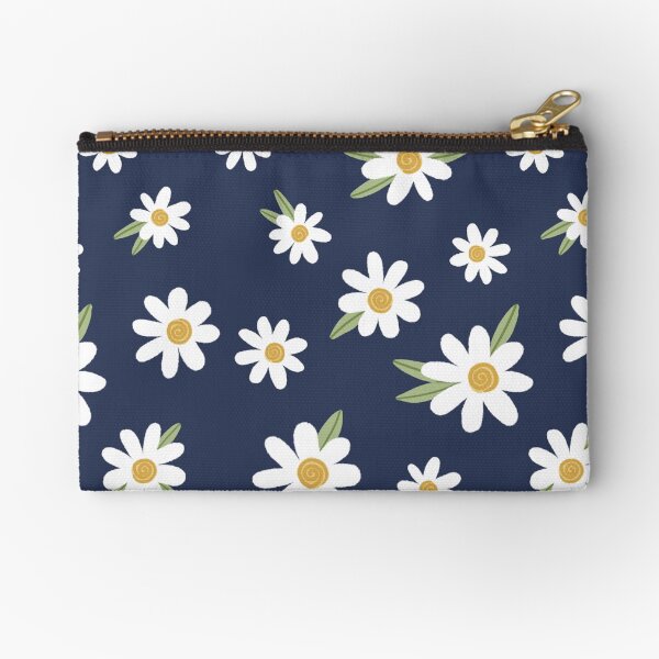 Item preview, Daisies on Navy Blue designed and sold by DesignByJennyyy.
