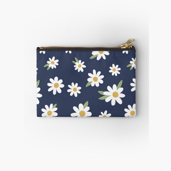 Item preview, Daisies on Navy Blue designed and sold by DesignByJennyyy.