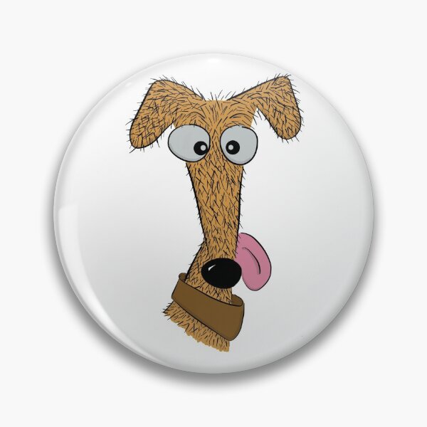 Artikelvorschau, Scruffy Rough Coated Fawn, Tan, Brown Lurcher entworfen und verkauft von Mat Dixon.