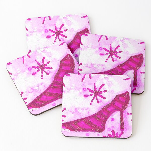 Item preview, Snowflake Shoe - Pink Palette designed and sold by Niina  Niskanen.
