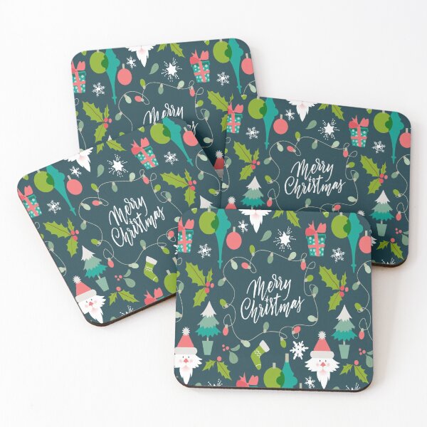 Item preview, Merry Christmas Pattern designed and sold by BoldNFresh.