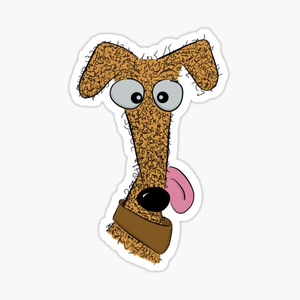 Item preview, Curly Coated Fawn, Tan, Brown Lurcher designed and sold by Mat Dixon.