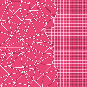 Artwork thumbnail, Abstract Outline Grid Raspberry by ProjectM