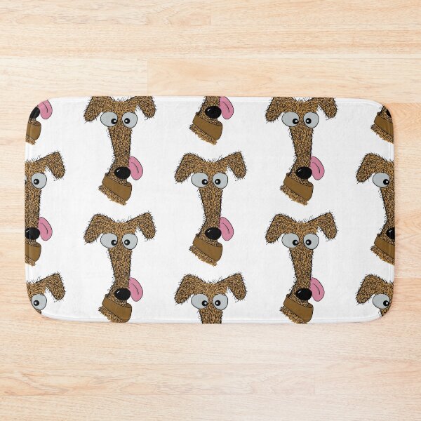 Artikelvorschau, Curly Scruffy Rough Coated Fawn, Tan, Brown Lurcher entworfen und verkauft von Mat Dixon.