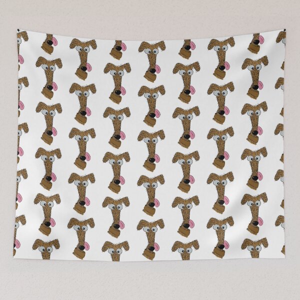 Item preview, Curly Scruffy Rough Coated Fawn, Tan, Brown Lurcher designed and sold by Mat Dixon.