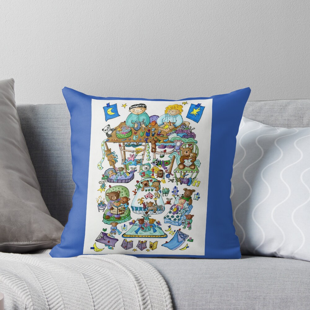 Item preview, Throw Pillow designed and sold by lorybit.