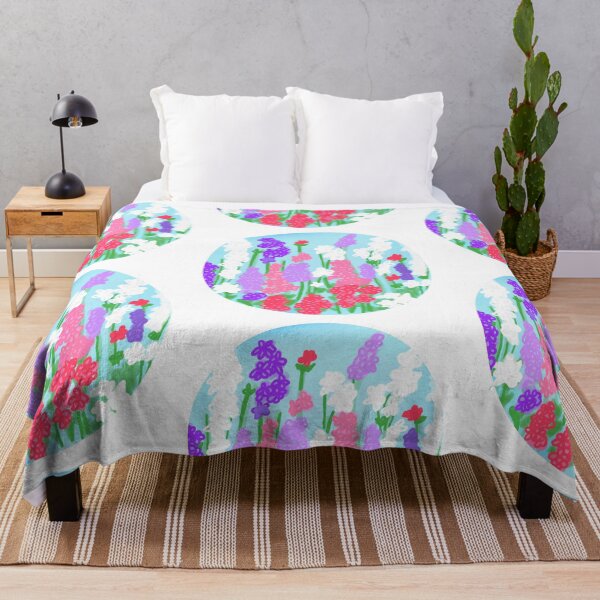 Item preview, Watercolor Flower Sprigs Doodle Design designed and sold by KatharineArt.