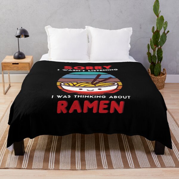 Item preview, I Was Thinking About Ramen Japanese Noodles designed and sold by trendo.