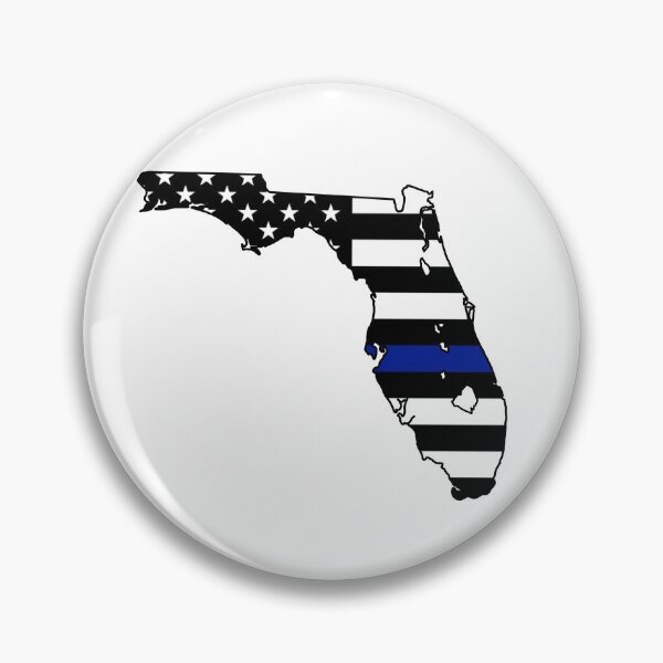 Item preview, Florida Blue Line Flag designed and sold by condog313.