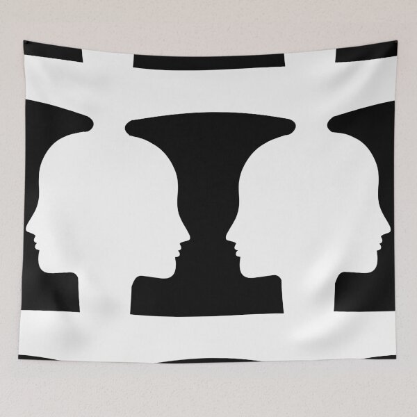 Item preview, Rubin's Vase designed and sold by Good-Looking Corpse.