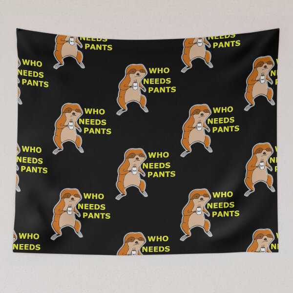 Item preview, Who needs pants work from home  clean design ALS42 designed and sold by AllLeftSides42.