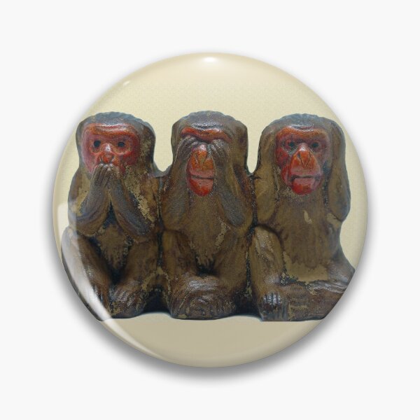 Item preview, Three Wise Monkeys designed and sold by Frankie Cat Photography.