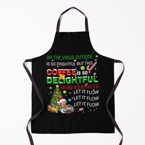 Item preview, Oh The Virus Outside Is Frightful But This Coffee Is So Delightful Coffee Lover Quarantine Christmas designed and sold by BuynPose.