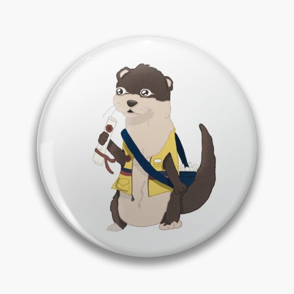 Item preview, Messenger Otter designed and sold by TheBeautyofArt.