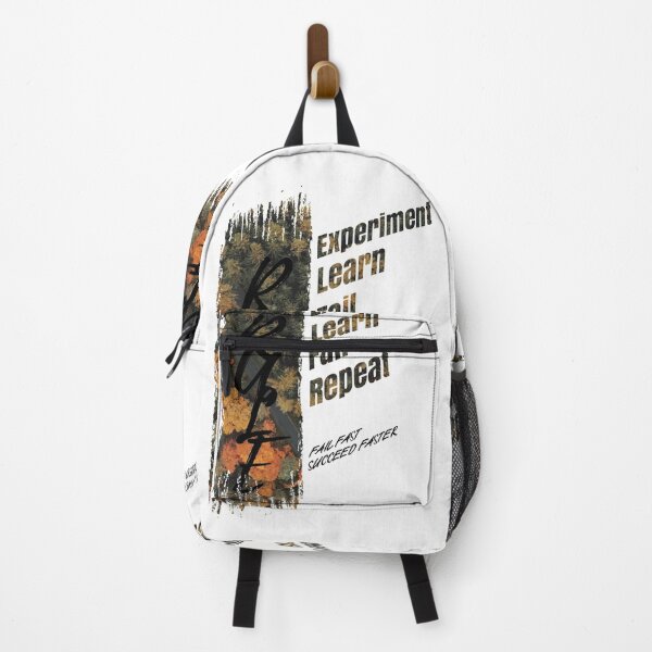 Item preview, Powerful motivational quote for success in life-Experiment, Fail, Learn, Repeat, Gift idea for supportive friends designed and sold by TrueFit Essentials.