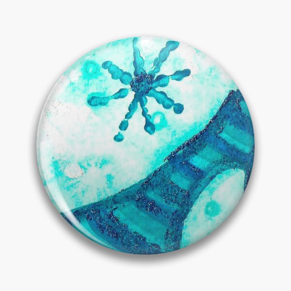 Item preview, Snowflake Shoe - Turquoise Palette designed and sold by Niina  Niskanen.