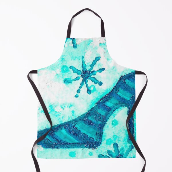 Item preview, Snowflake Shoe - Turquoise Palette designed and sold by Niina Niskanen.
