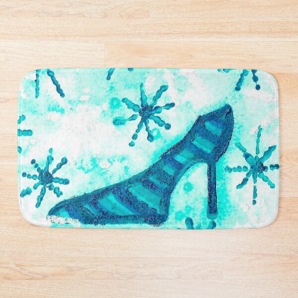 Aperçu de l'œuvre Chaussure Snowflake - Palette Turquoise créée et vendue par Niina  Niskanen.