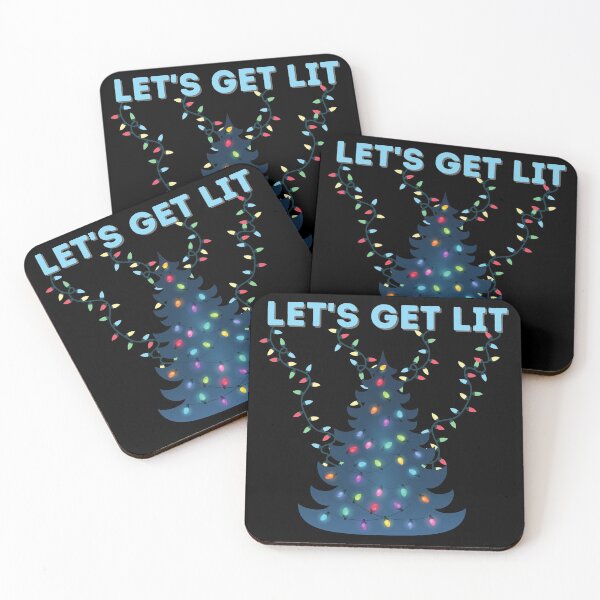 Aperçu de l'œuvre LETS GET LIT, cadeau de Noël amusant pour la famille et les proches créée et vendue par AmazingEcraft.