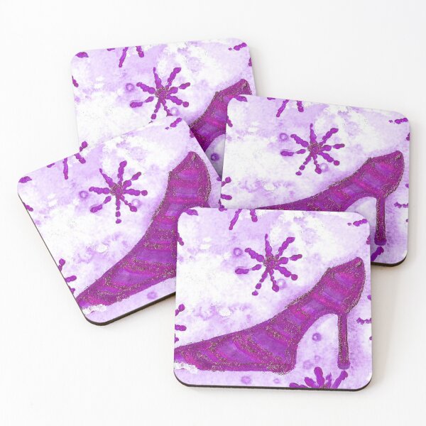 Item preview, Snowflake Shoe - Purple Palette designed and sold by Niina  Niskanen.