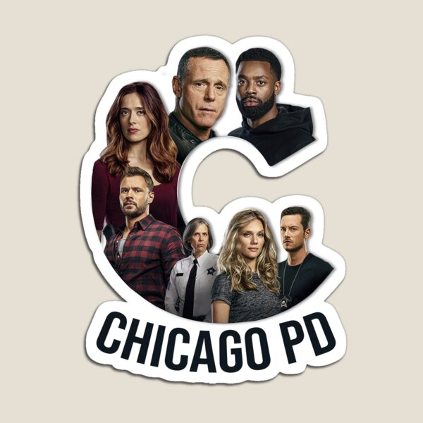 Aperçu de l'œuvre Logo de l'affiche des personnages de l'émission de télévision PD Chicago créée et vendue par AnsykD.