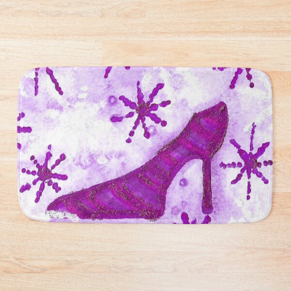 Aperçu de l'œuvre Chaussure Snowflake - Palette Violette créée et vendue par Niina  Niskanen.
