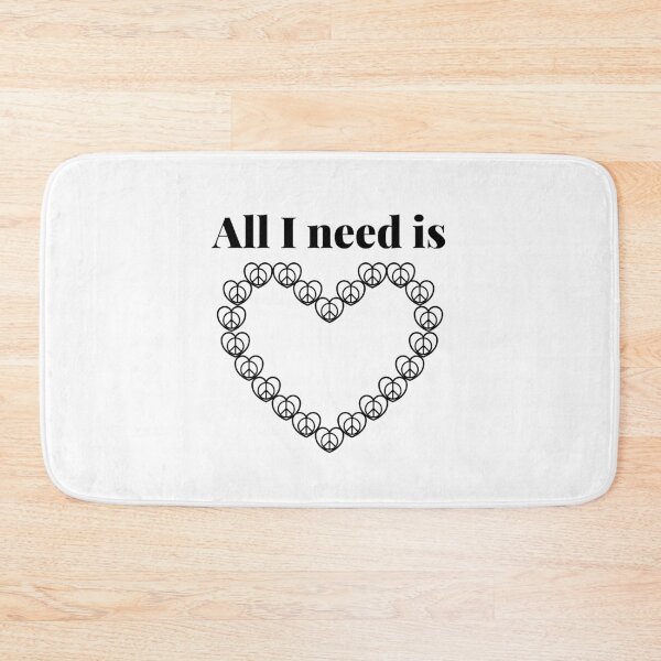 Item preview, peace and love designed and sold by JokesAndFun.