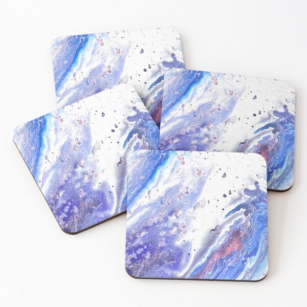 Artikelvorschau, Acrylic Pouring Polarschnee entworfen und verkauft von atakji.