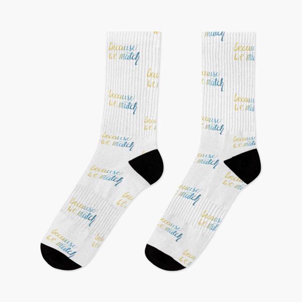 Item preview, Because we Match designed and sold by rainilyahead.