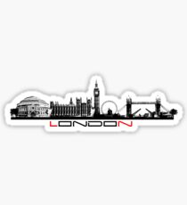 London skyline city Sticker
