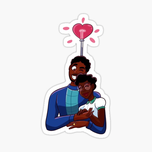 African Couple Stickers Redbubble