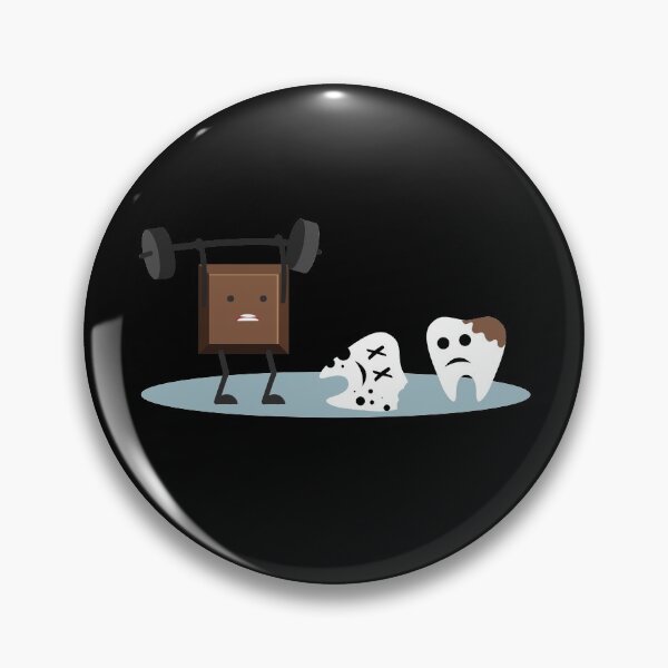 Item preview, Chocolate Schoko Schoki Toothache Dentist Teeth designed and sold by titanosdesign.