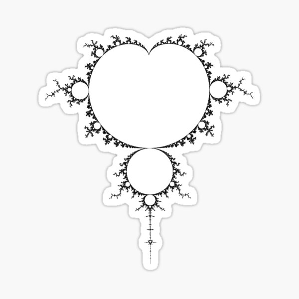 Benoit Mandelbrot Sticker