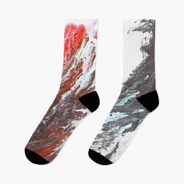 Item preview, Acrylic Pouring Volcano Inspiration designed and sold by atakji.