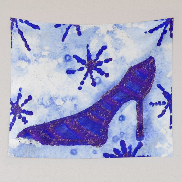 Item preview,  Snowflake Shoe - Winter Blue Palette designed and sold by Niina  Niskanen.