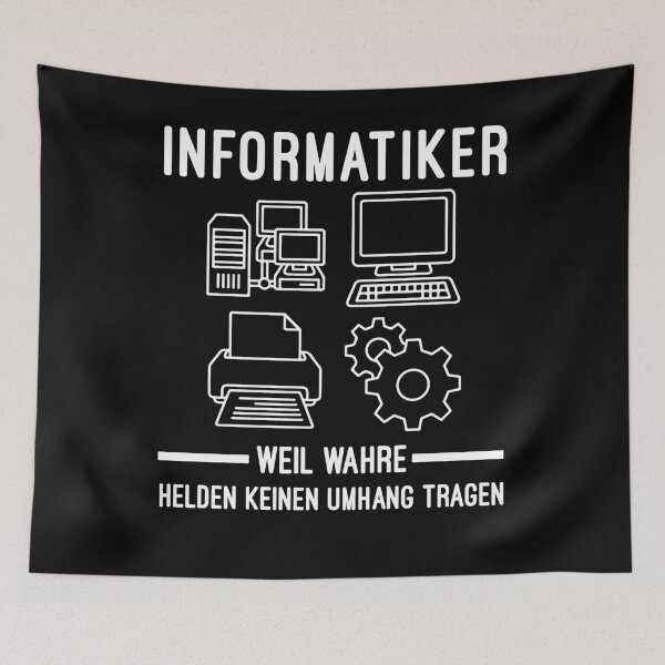 Item preview, Computer scientists because true heroes don't need a cloak designed and sold by PlatonisDesign.