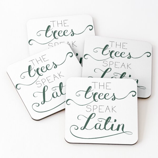Item preview, The Trees Speak Latin designed and sold by rainilyahead.