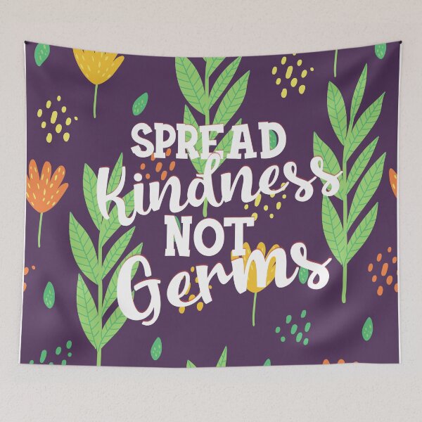 Item preview, Spread Kindness Not Germs designed and sold by labatchino10.