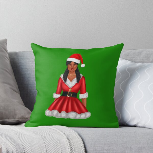 Artikelvorschau, Afroamerikaner Santa Girl | Weihnachten entworfen und verkauft von SerendipityNow.