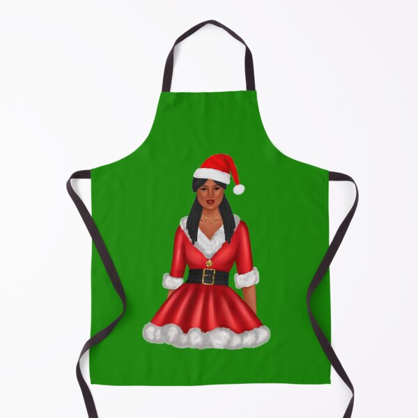 Artikelvorschau, Afroamerikaner Santa Girl | Weihnachten entworfen und verkauft von SerendipityNow.
