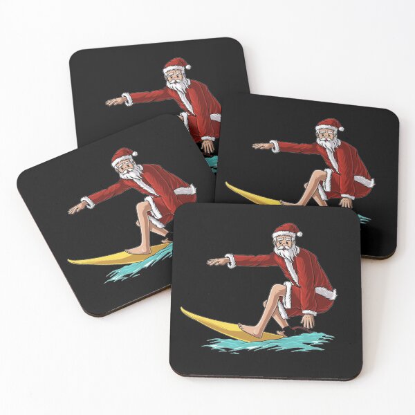 Item preview, Funny Christmas surfer designed and sold by designedtoyou.