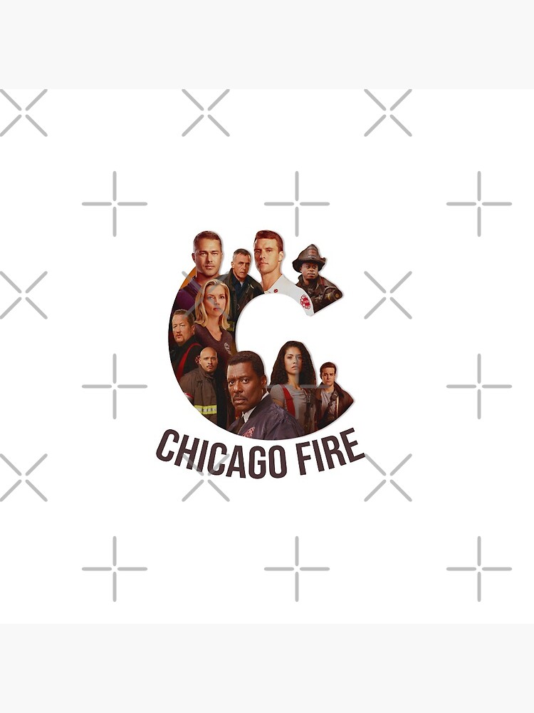 Chicago Fire Characters Cast Poster Logo Pin For Sale By Ansykd Redbubble