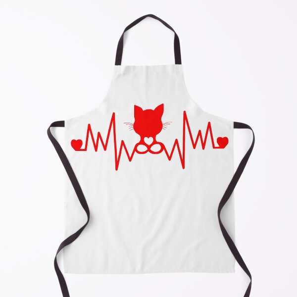 Item preview, Cat Infinity Red Pulse Heartbeat designed and sold by Deborah Camp.