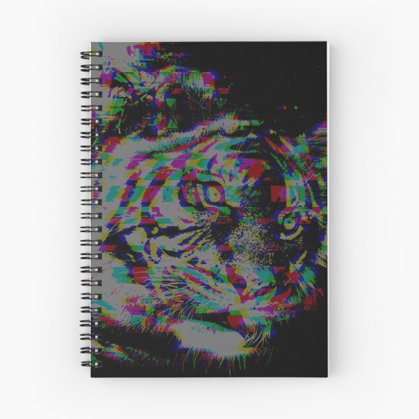 Item preview, The Glitchy White Tiger  designed and sold by TheStrangeWorld.