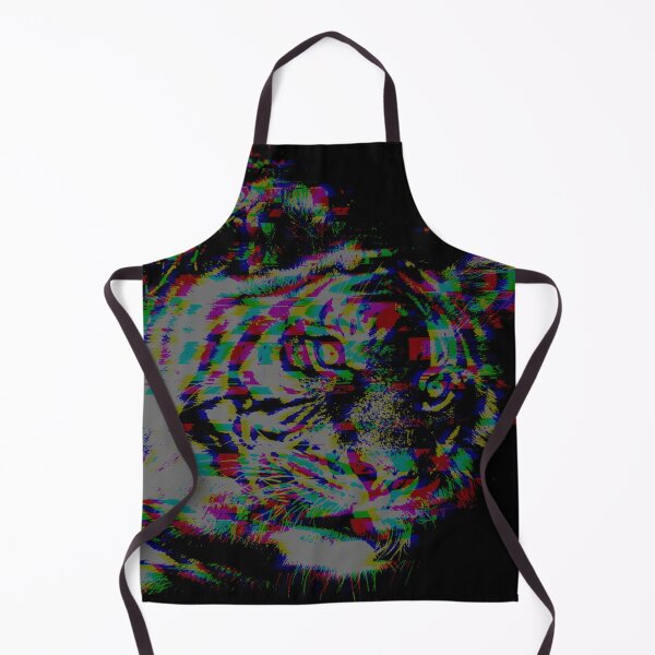 Item preview, The Glitchy White Tiger designed and sold by TheStrangeWorld.