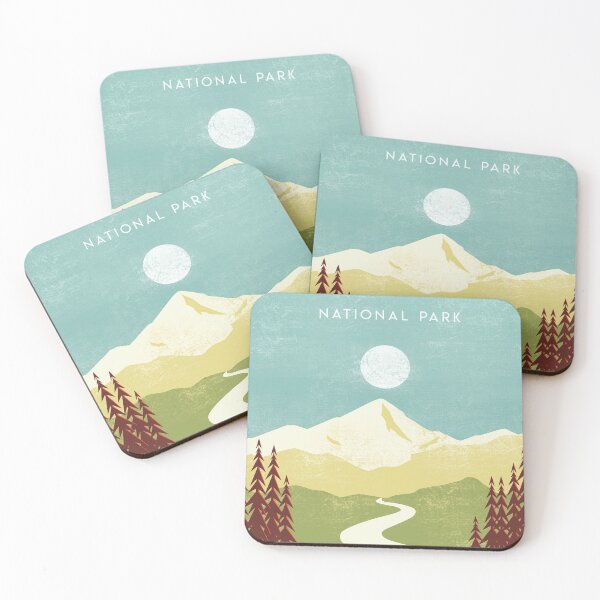 Item preview, Glacier travel poster designed and sold by Arctic frame studio.